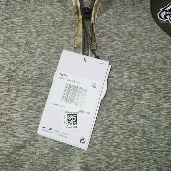 Men’s NFL dry fit Eagles fleece sweater - Picture 7 of 7